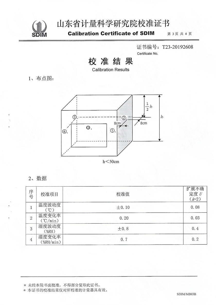 Temperature and Humidity Test Chamber