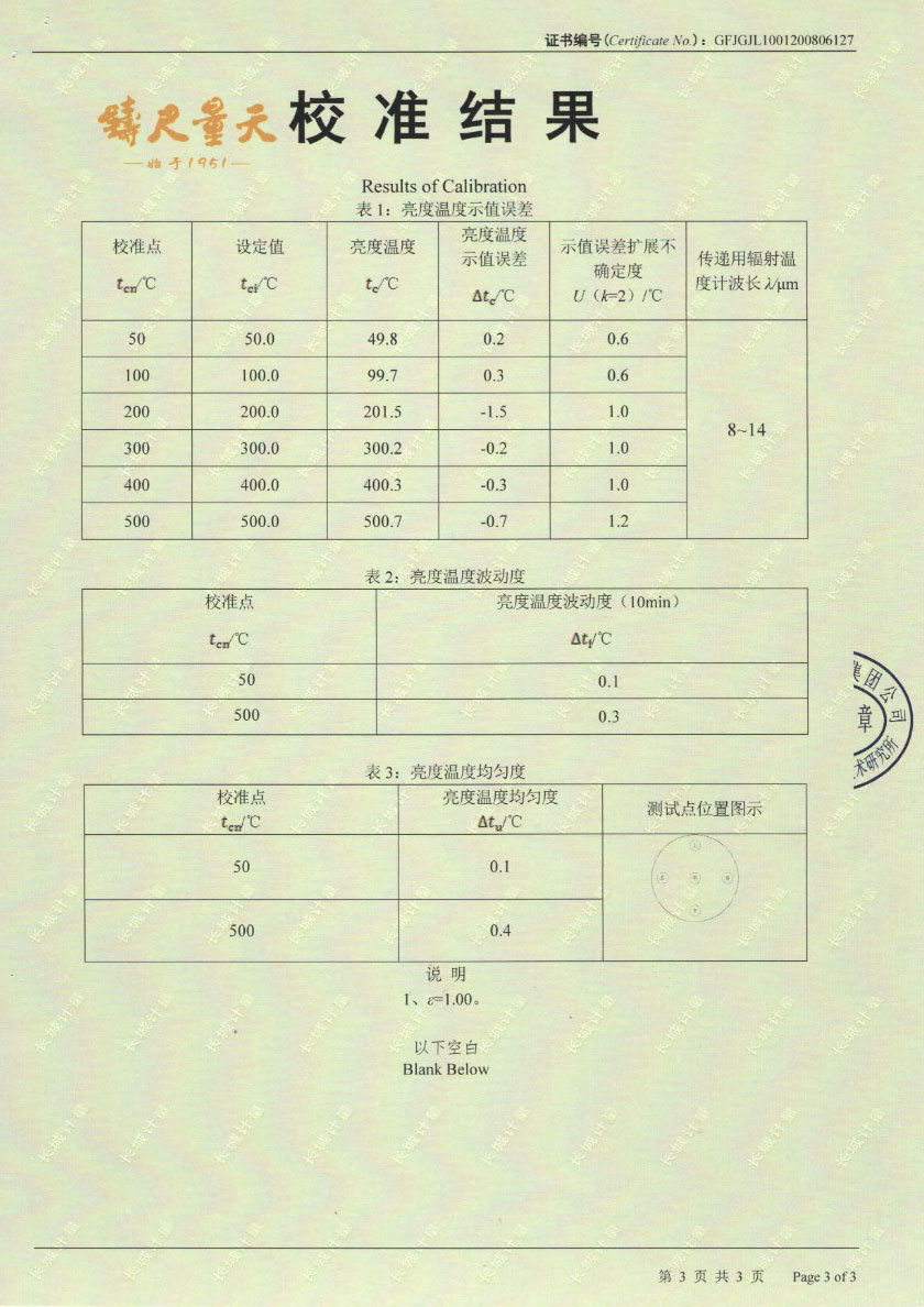 成都米约计量检测有限公司-黑体炉