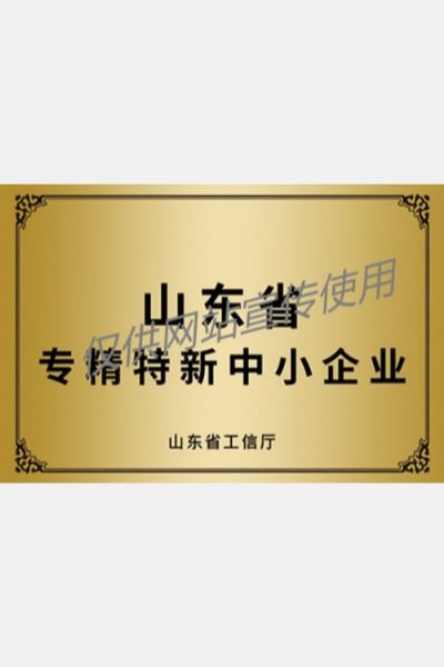 省级专精特新中小企业